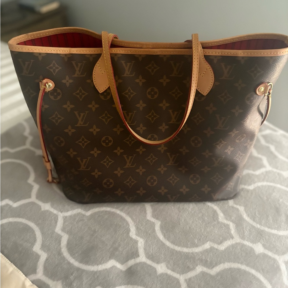 Louis Vuitton Brown Monogram Tote Bag